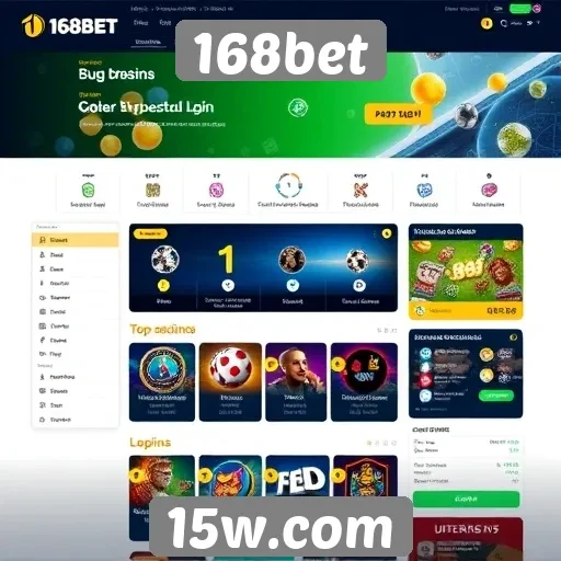 Interface e usabilidade do site 168bet